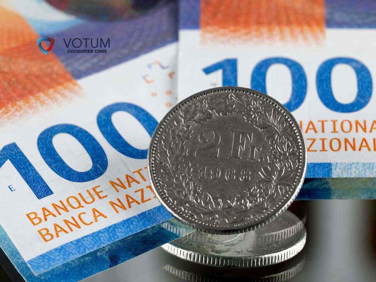 2 CHF i 100 CHF