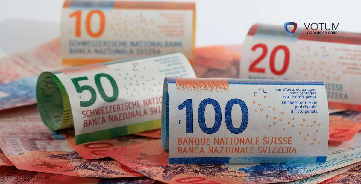 banknoty-chf franki szwajcarskie